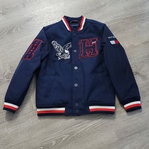 Hilfiger girl's letterman jacket